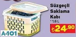SÜZGEÇLİ SAKLAMA KABI SÜZGEÇLİ SAKLAMA KABI